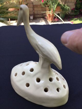 Rare Catalina Island Pottery Crane Frog 5