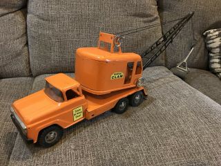 Vintage Tonka Mobile Clam Construction Pressed Steel Toy Truck