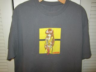 Vintage Hook Ups Skateboard Shirt Jeremy Klein Sean Cliver Anime Kill Bill