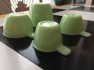 Vintage Jadeite Measuring Cups - Set of 4 in 5