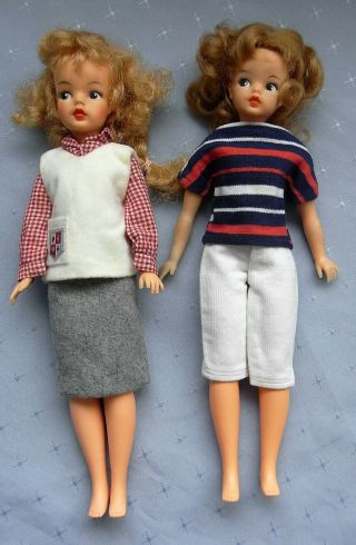 Vintage Ideal Tammy Dolls (one is Hong Kong) Clothes and Accessories 4