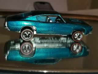 Hot Wheels Redlines vintage 1967 CUSTOM Barracuda HK CUSTOM DODGE CHARGER 2CARS 3