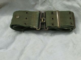 Vintage Ww2 Us M1912 Pistol Belt,  Utility,  W/snap