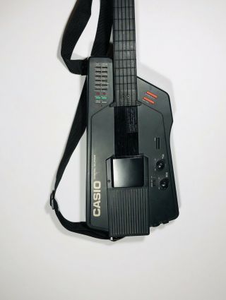Rare Vintage CASIO DG - 1 Digital Guitar Synthesizer / Japan HTF 2