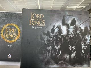 Rare Asmus Toys Nazgul & Steed 1/6 Figure Lord Of The Rings Deluxe Combo Damage