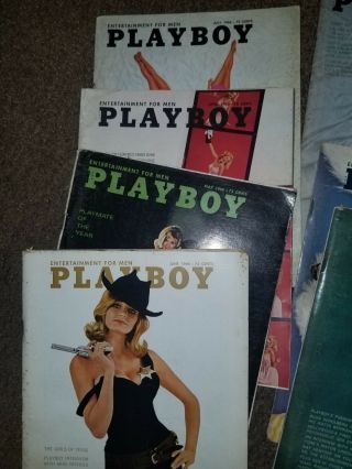 Vintage Playboy Magazines (1966 - 1968)