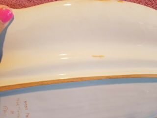 Tiffany & Co.  - Rare Vintage Hand Painted In Italy Large Oval Serving Platter 3
