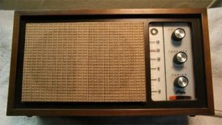 Vintage Heathkit Gr - 21 Fm Tube Radio W/ Magic Eye Local Pick Up Only