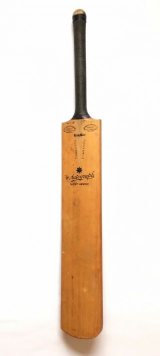 Vintage Gunn & Moore Cricket Bat The Autograph Triple Spring Hand Made England