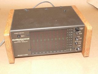 Vintage Audio Control Model C - 50a Real Time Spectrum Analyzer