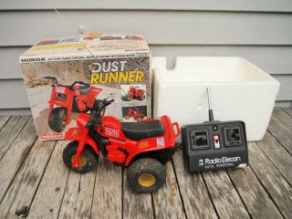 Vintage Shinsei Honda Atc 250r 3 Wheeler Dust Runner Remote Control Atv