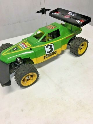 Vintage RC 4 x 4 1/8 scale car 3