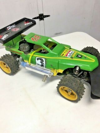 Vintage RC 4 x 4 1/8 scale car 5