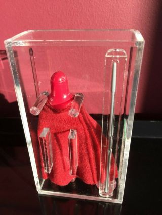 Vintage Star Wars.  85 AFA - Imperial Guard - Displays very cool - Classy piece. 5