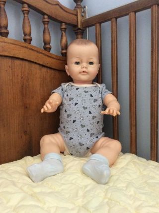 Vintage 1960s Ideal Toy Company Bye Bye Baby Doll 25 " Collector Playpal