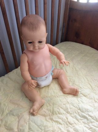 Vintage 1960s Ideal Toy Company Bye Bye Baby doll 25 