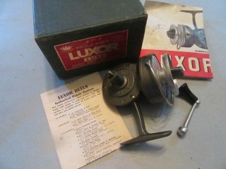 Luxor Made In France Pezon & Michel Open Face Spinning Reel
