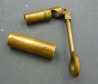 Antique Brass Bore Barrel Scope Enfield / Martini - Henry Type Rifles