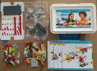 Lego Education Wedo Set 9580 Complete W/ Activity Guides