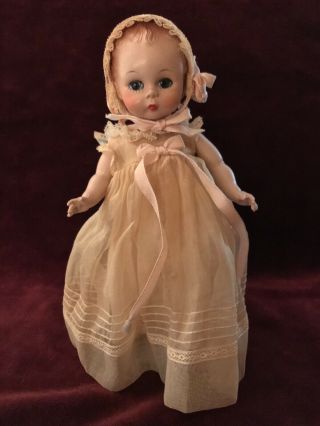 Vintage Madame Alexander Kins 7 - 1/2 Inch Doll Head Moves Signed 1950s