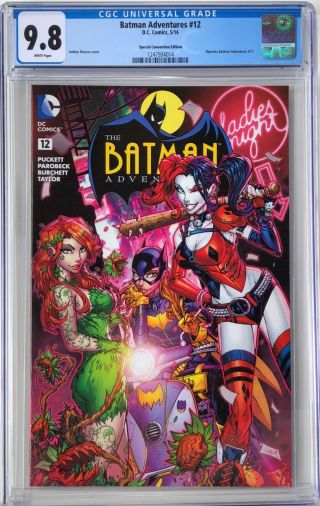 Batman Adventures 12 Variant Cgc 9.  8 Jonboy Meyers Exclusive Fan Expo Rare