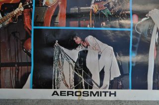 Vintage Aerosmith Collage Live Concert poster 1977 - large 42 