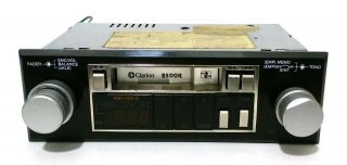 Vintage Car Stereo Cassette Player AM/FM Clarion 8500R ( ((Old School)) ) 2