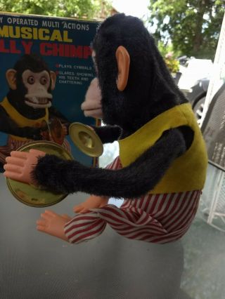 Vintage Musical Jolly Chimp Cymbal Playing Monkey Japan made Fallout 3