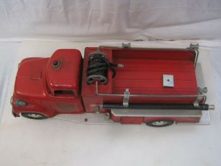 Vintage 1950’s Tonka No.  5 Metal Toy Pumper Fire Truck Firetruck B0658 (CONS) 2