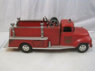 Vintage 1950’s Tonka No.  5 Metal Toy Pumper Fire Truck Firetruck B0658 (CONS) 5