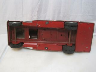 Vintage 1950’s Tonka No.  5 Metal Toy Pumper Fire Truck Firetruck B0658 (CONS) 7