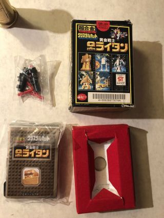 POPY GB 40 GOLD LIGHTAN DIE - CAST ANIME ROBOT MADE IN JAPAN VINTAGE 70 ' s TOY BOX 5