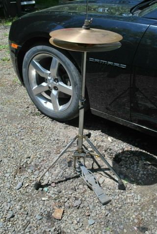 Vintage,  Ludwig Made In Usa,  " Spurlock " Hi Hat Stand W/clutch Great