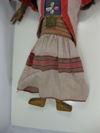 Vintage Indian God Puppet Show Marionette Hand Made 4