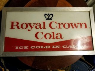 Vintage Royal Crown Cola Sign