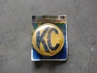 Vintage Kc Hilites 5101 Vinyl Light Covers Yellow 6” Wide