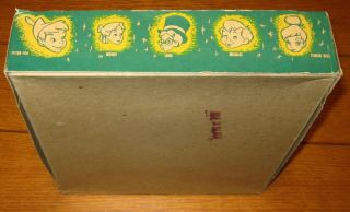 Walt Disney ' s VINTAGE Peter Pan and Tinker Bell Dolls Circa 1950 W/ Box 6