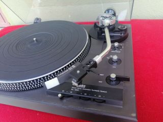 Vtg.  TECHNICS SL - 1900 Turntable w/ SHURE V15 RS Cartridge Stylus.  Great 7