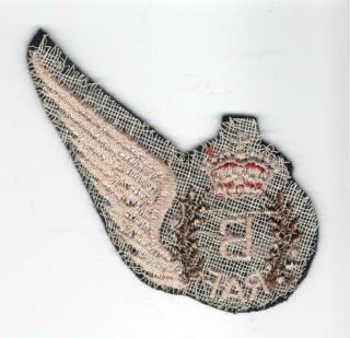 Patch King 40 ' s WW 2 British Royal Air Force Bombardier 3 - 1/2 