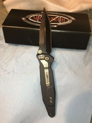 Rare Microtech Signature Series Socom Elite Spear Point Knife (4 