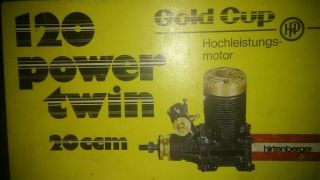 Hirtenberger 120 Power Twin 20ccm Vintage Engine Rare