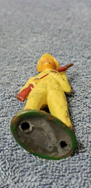 Vintage Barclay B46a Chinese / Mongolian Rifleman lead toy soldier B - 046a 1930 ' s 3
