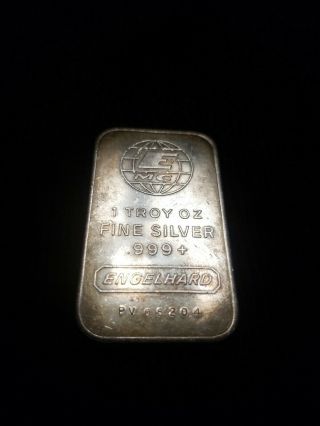 Engelhard,  Antique - Vintage - 1 troy oz.  999 Fine SilverBar - 1981 series 2 of 5 7