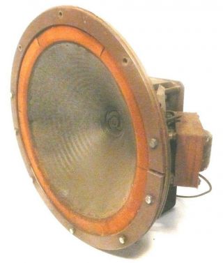 Vintage Rca Radiola 48 Part: 10 " Field Coil Speaker - 1200 Ohms