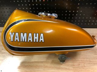 Yamaha 175 Gas Tank With Cap 1973 Dt Ct3 At3 At2 Ct2 Ct175 Vintage