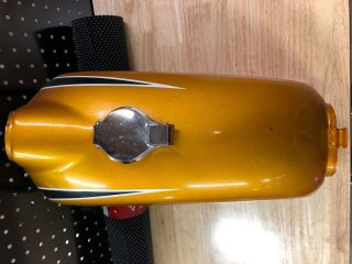 YAMAHA 175 Gas Tank with cap 1973 DT CT3 AT3 AT2 CT2 CT175 Vintage 3