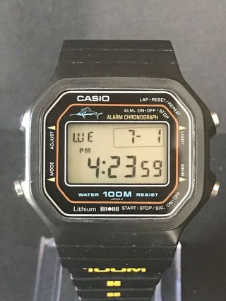 Vintage Casio Marlin W300 From 1980