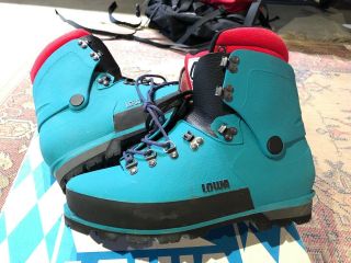 Vintage Lowa Boots 9.  5 Civetta Ice Climbing Mountaineering Boot