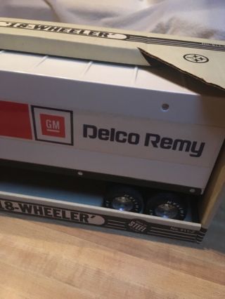 Rare Vintage Nylint GM Delco Remy GMC 18 Wheeler COE Semi NIB 7
