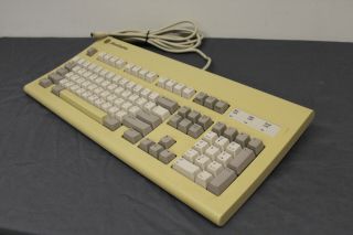 RARE Vintage Silicon Graphics SGI AT101 White Keyboard ALPS 9500829 BIGFOOT 6